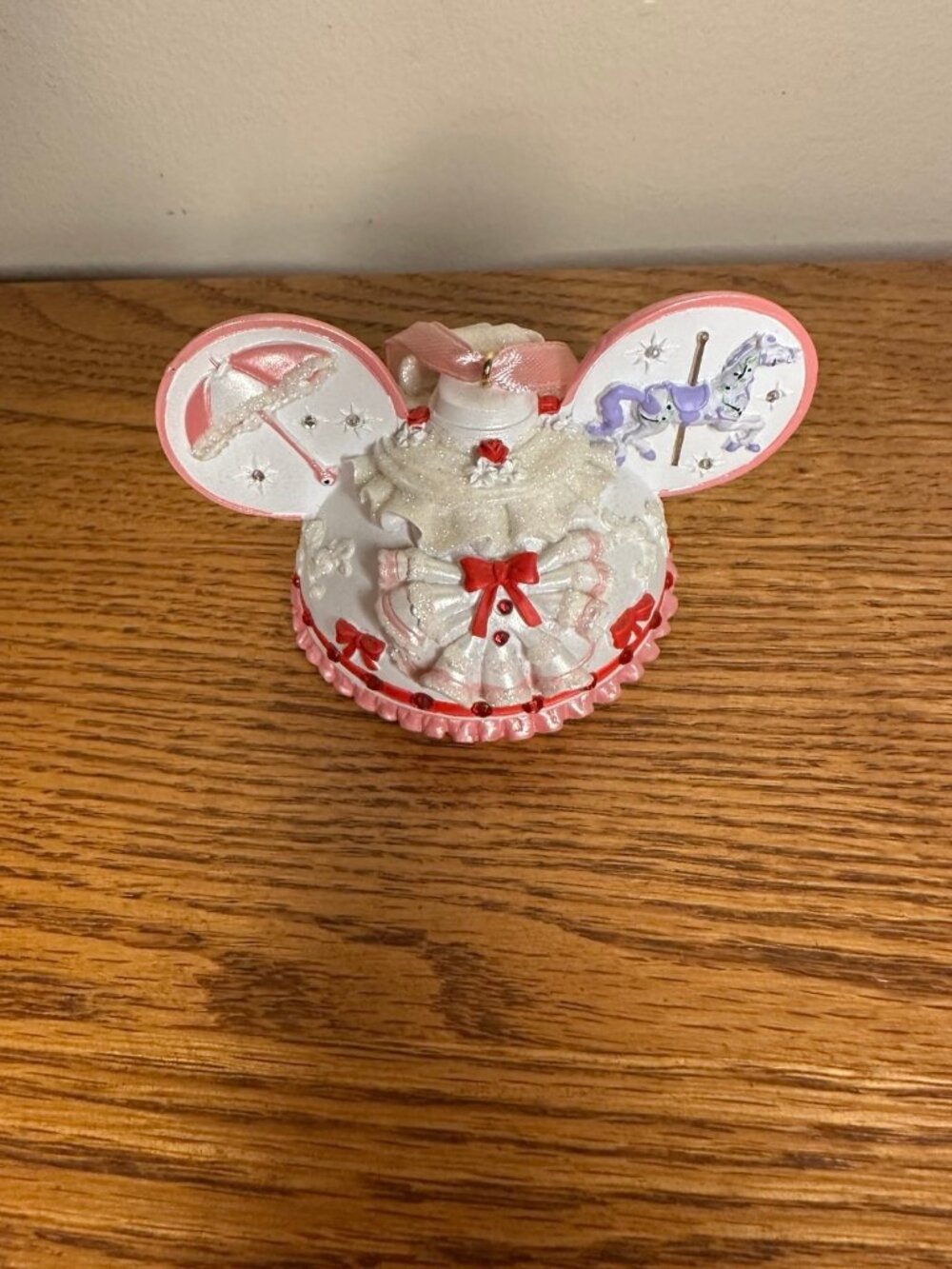 Disney Parks  Mary poppins  Mickey Ear Hat Ornament Christmas